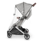 Uppababy Minu And Minu V2 Rain Shield/Waterproof And Windproof Coverage/Ventilated Design/Quick Attachment/Easy Access To Child