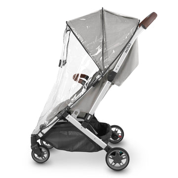 Uppababy Minu And Minu V2 Rain Shield/Waterproof And Windproof Coverage/Ventilated Design/Quick Attachment/Easy Access To Child