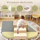 6-Piece Toddler Climbing Toys Indoor, Foam Climbing Toys For Toddlers, Soft Play Baby Climbing Blocks For Crawling And Sliding,