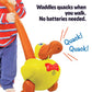Waddles the Waddle Duck - Baby to Toddler Push Toy with Quacking Sounds and Waddling Action, Walking Toy for 1-3 Year Olds, Grea