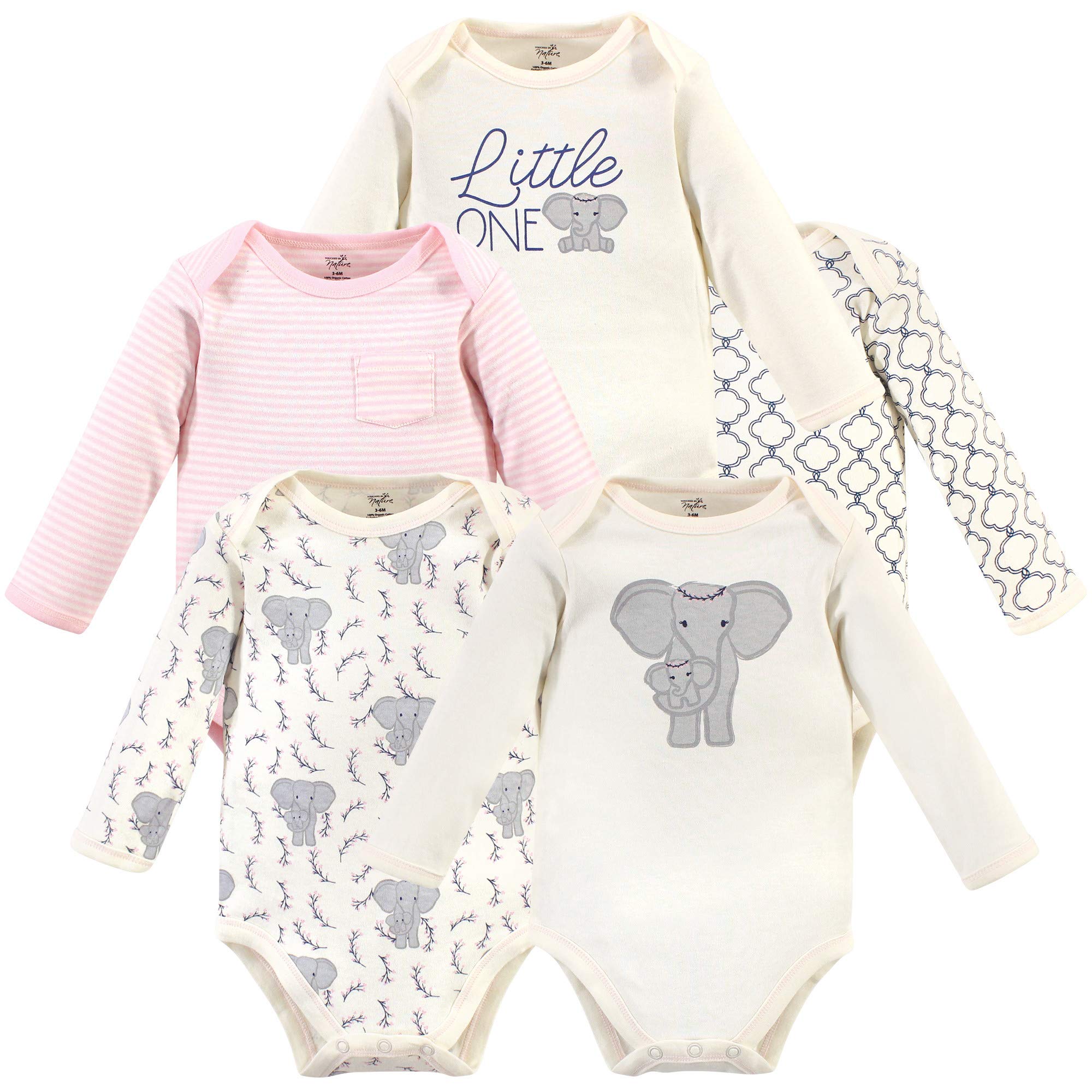 Touched By Nature Baby Boys Organic Cotton Long-Sleeve Bodysuits And T – Cutebab WBBAPB07ZSFVDY7