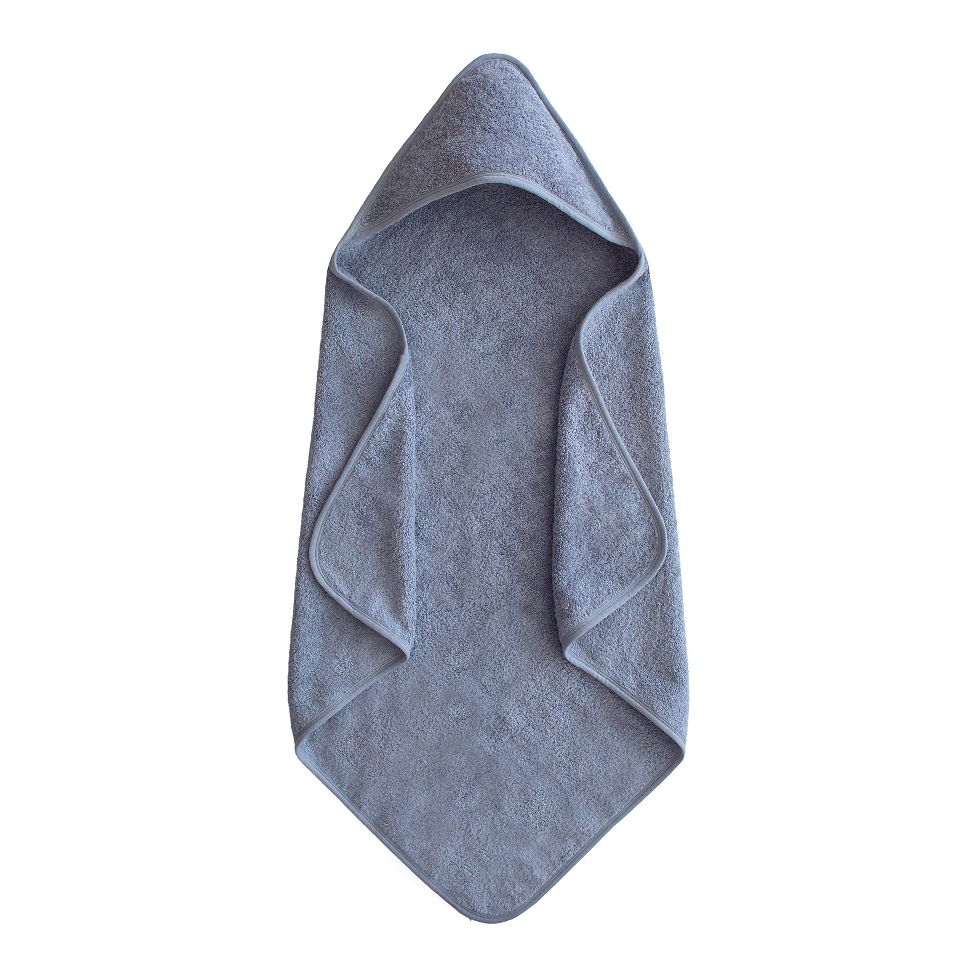 Mushie Baby Hooded Towel | Organic Cotton (Tradewinds)