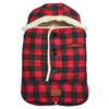 Jj Cole Bundle Me Winter Baby Bunting Bag And Car Seat Cover- Urban - Buffalo Plaid- Weather Resistant Baby Carrier Cover - Wint