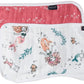 Bebe Au Lait Oh So Soft Muslin Baby Burp Cloth Set - Mermaids And Bubbles , 8.5X17 Inch (Pack Of 1)