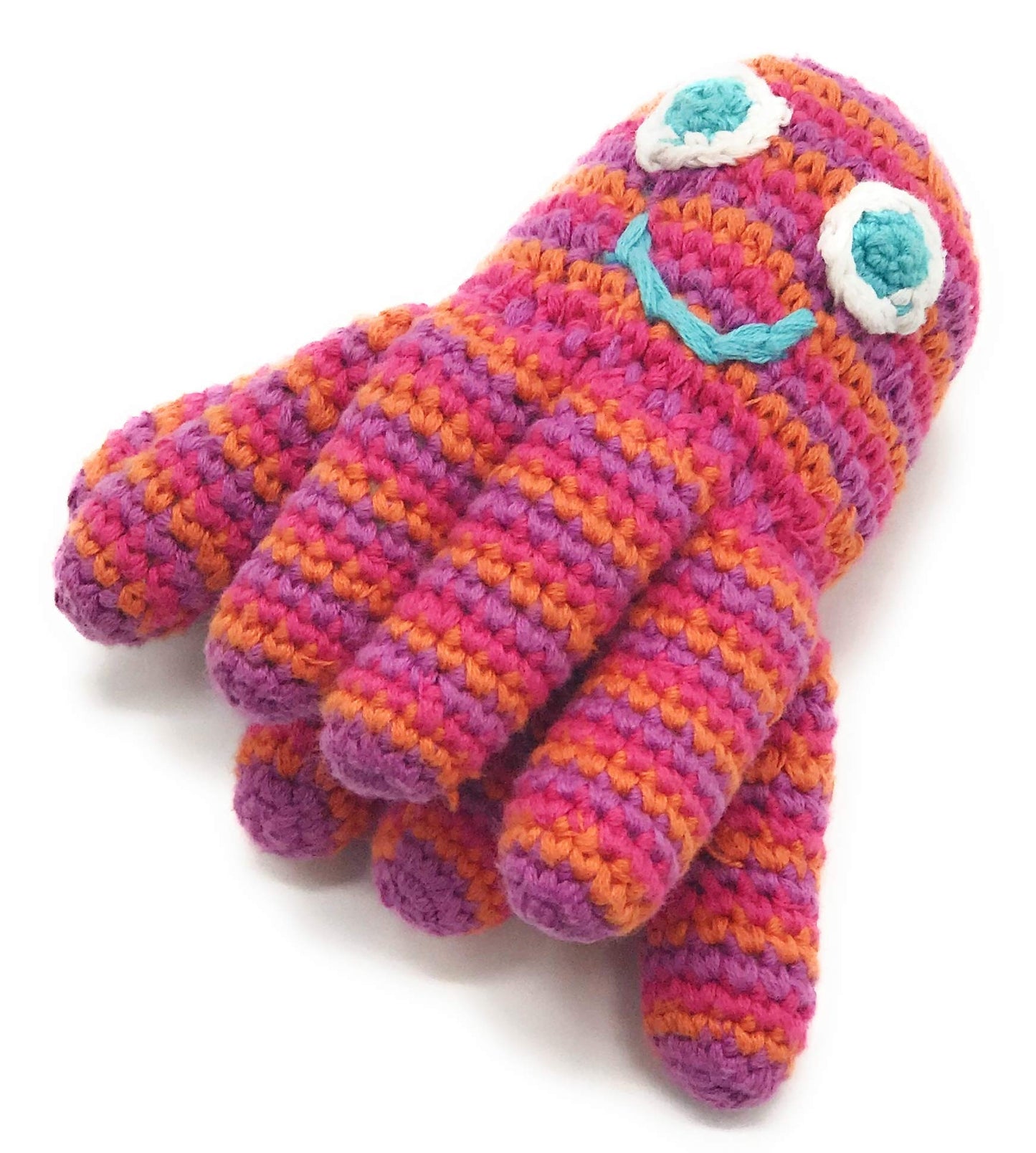 Pebble Pink Octopus Rattle, 1 EA