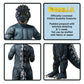 Rubie'S Child'S Godzilla Classic Godzilla Costume, Black/Blue, Large