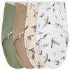 CroBlissful 4 Pack Mallard Duck Baby Swaddles for Newborns Cotton Adjustable Duck Sleep Swaddle for 03 Months Infant Baby Girls