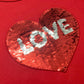 Toddler Girls T-Shirt Valentine'S Day Shirt Heart Tops Kids Long Sleeve Ruffle Baby Tees Size 5
