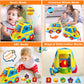 Baby Toys for 1 Year Old Boy Girl Gift Musical Bus Baby Toys 6-12 12-18 Months Toddler Toys Early Learning Montessori Toys for 1