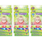 Mighty Clean Baby Disposable Placemat - Super Sticky Toddler and Infant Mat for Feeding on The Go, 24 Count Value Pack (6 Packag
