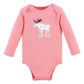 Hudson Baby Unisex Bodysuits Cotton Long-Sleeve Orest Girl, 6-9 Months, Orest Girl, 6-9 Months Us
