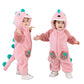 Tonwhar Kids' And Toddlers' Infant Tiger Dinosaur Animal Fancy Dress Costume Outfit Hooded Romper Jumpsuit(3-6 Months/Height:24'