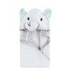 Hudson Baby Unisex Baby Cotton Animal Face Hooded Towel, Dreamy Elephant, One Size