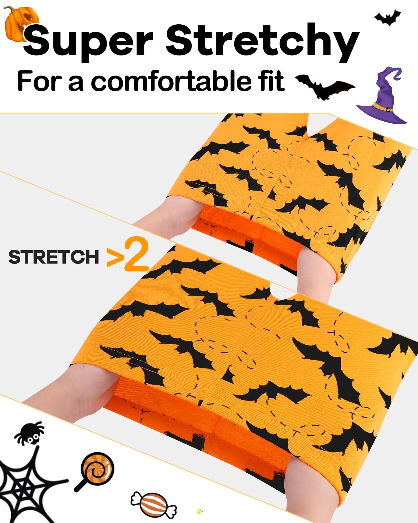 Daughter Queen Boys Halloween Pajamas 18-24 Month Baby Toddler Bat Pjs 100% Cotton Comfy Soft Pj Sets Sleepwear Bats Jammies Sle