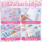 39 Pieces Baby Gender Reveal He Or She Baby Water Bottle Labels Stickers Gender Reveal Shower Party Favors Decoration Waterproof