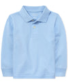 The Children'S Place Baby Boys And Toddler Boys Long Sleeve Pique Polo, Brook, 3T