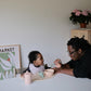 Mushie Silicone Placemat For Kids | Bpa-Free Non-Slip Design (Crowns)
