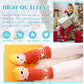 Eocom 6 Pairs Children'S Winter Warm Wool Animal Crew Socks Kids Boys Girls Socks (6 Pairs Bear, 4-7 Years)