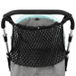 Accmor Universal Stroller Organizer, Polyester Net Mesh Bag Fits For Uppababy, Nuna, Britax, Doona Strollers, Non-Slip Adjustabl
