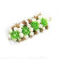 Lavitra Fashion headbands foam flower soft nylon hairbands for baby girls infants Toddlers  (Pack of one) (Light green)