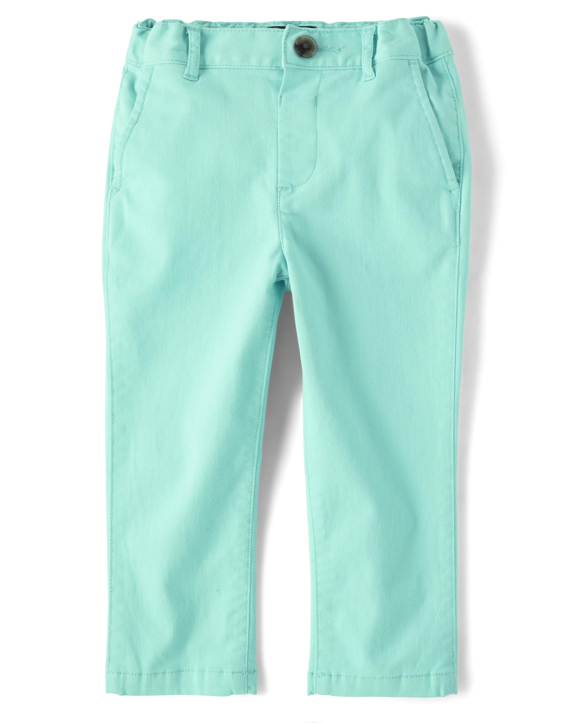 The Children'S Place Baby Boy'S And Toddler Stretch Skinny Chino Pants, Mellow Aqua, 2T
