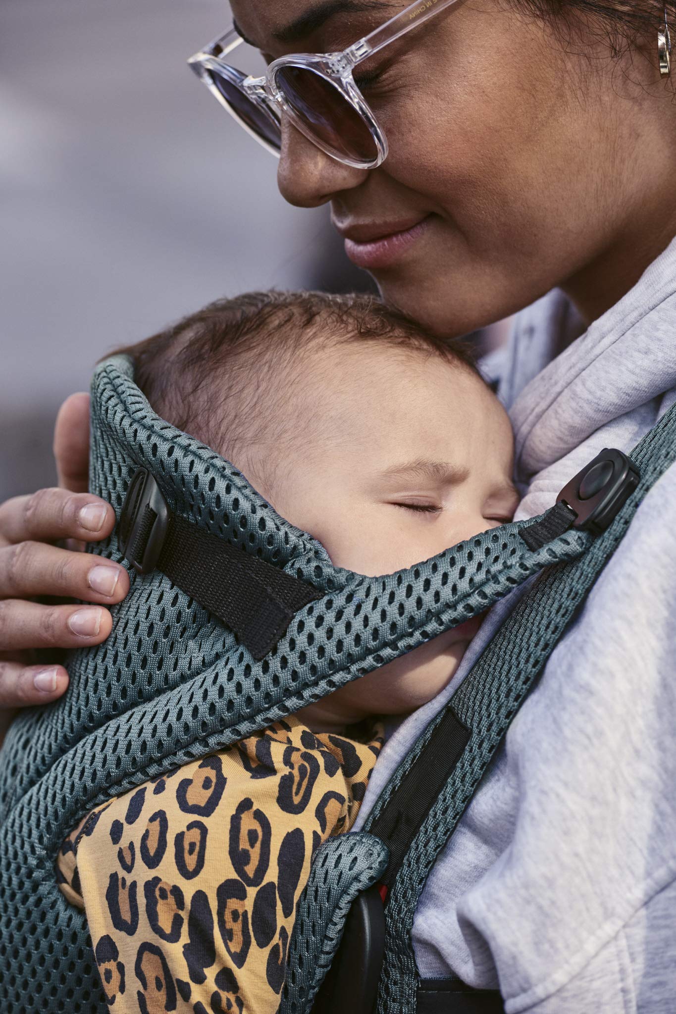 BabyBjrn Baby Carrier Free, 3D mesh, Sage Green