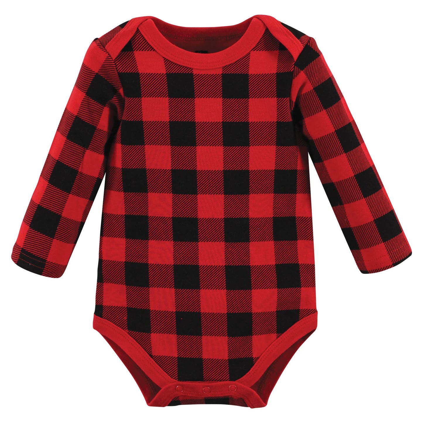 Hudson Baby Unisex Baby Cotton Long-Sleeve Bodysuits, Brown Bear 3-Pack, Newborn