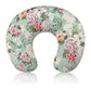 Hnhuaming Nursing Pillow Cover For Baby Girls Boys, Green Breastfeeding Pillow Cover, Stretchy Removable Feeding Pillow Case For