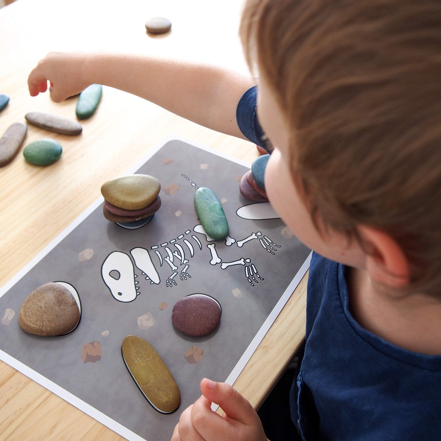 JUNIOR RAINBOW PEBBLES ECOFRIENDLY