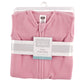 Hudson Baby Unisex Baby Plush Sleeping Bag, Sack, Blanket, Solid Light Pink Fleece, 6-12 Months