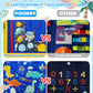 Exorany Busy Board Montessori Toys for Toddler Boys & Girls Birthday Gifts, Sensory Toys for Toddlers, Educational Travel Presch