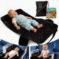 CloudLawn Toddler Airplane Bed, Airplane Seat Extender for Kids, Portable Velvet Plane Bed for Long Flights, Non-Slip Washable S