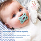 Mam Comfort Pacifiers, Newborn Pacifiers, 4 Count, Mam Pacifiers 3-12 Months, Best Pacifier For Breastfed Babies, Boy Silicone P