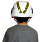 Aeromax Jr. Armed Forces Pilot Helmet With Tinted, Movable Visor White, Fits Ages 3-12