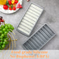 2 Pieces Breastmilk Storage Container Baby Food Milk Silicone Freezer Trays With Lid Breastmilk Freezer Tray Organizer Ice Trays