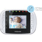 Motorola Mbp33S Wireless Video Baby Monitor With 2.8-Inch Color Lcd, Zoom And Enhanced Two-Way Audio, 720P