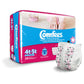 Comfees Girl Training Pants, Size 4T-5T, White, 114 Count