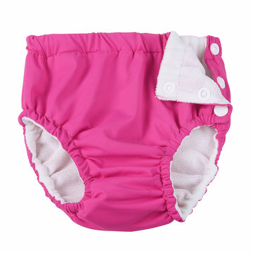 Durio Reusable Swim Diapers Washable Baby Swim Diaper Unisex Infant Toddler Swimming Diapers A Rose 3 Months