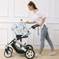 Carseat Cover For Boys And Girls - Multi-Use Nursing Canopy For Breastfeeding, Stroller, High Chair Cover (Rose)