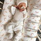 Wimist Muslin Baby Lounger Cover, Soft Breathable Newborn Lounger Pillow Cover For Boys Girls Infant (Leaf)