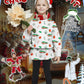 Bomdeals Adorable Cute Toddler Baby Girls Clothes Set,Long Sleeve T-Shirt +Pants Outfit(White,100,2145B)