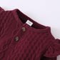 Toddler Baby Girl Clothes Top Pants Set Baby Girl Outfit Cute Baby Girl Gifts Baby Clothes Girl Clothing Maroon 18-24 Months Gir