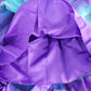 Doctor Unicorn Girls Mermaid Costume Layered Tutu Skirt Dress With Mermaid Tshirt, Headband & Satin Sash Mermaid, 6-7 Years