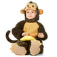 Spooktacular Creations Halloween Toddler Monkey Costume Set with Toy Banana for Infant, Kids, Baby Halloween Dress Up, Safari Th