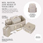Petunia Pickle Bottom Inter-Mix Deluxe Kit | Baby Diaper Caddy Organizer | Keep Everything Organized In Diaper Bag, Stroller, Or