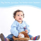 June Garden 2.5 My First Baseball - Plush Baby Squeaker Toy - Safe Soft Sports Toy for Infants Boys and Girls