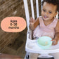 Ingenuity Baby Base 2-in-1 Booster Feeding and Floor Seat with Self-Storing Tray - Cashmere