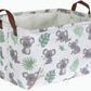 Essme Rectangular Baby Storage Basket,Koala Basket With Handles Kids Storage Bin For Boys Room Decor,Cute Basket,Toy Bin,Book Ba