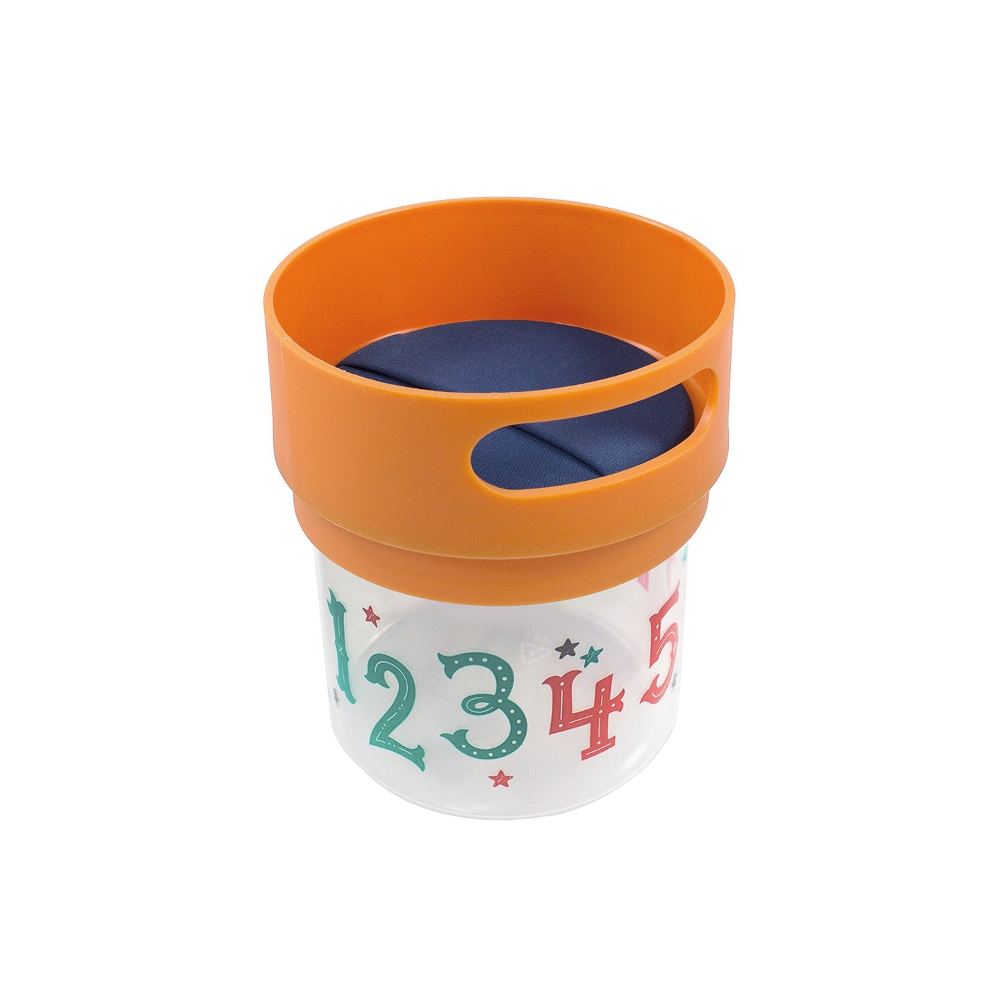 Munchie Mug Snack Cup 12 Oz Orange