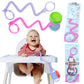 Brilli Baby Cup Catcher Patented Safety Tether Strap, Attach Sippy Cups, Bottles, Pacifiers & More to Stroller, High Chair, Car 